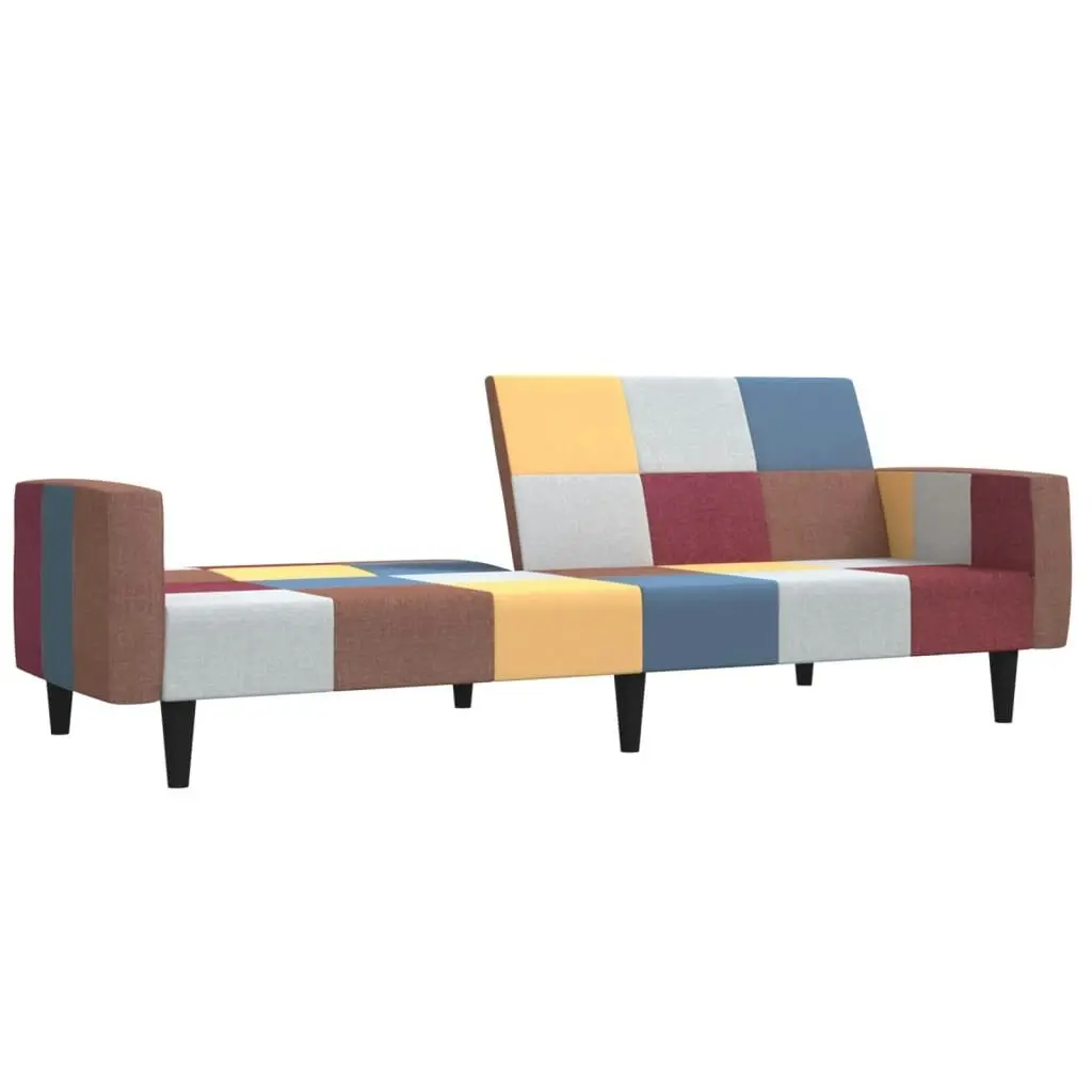 2-Seater Sofa Bed Fabric 375825