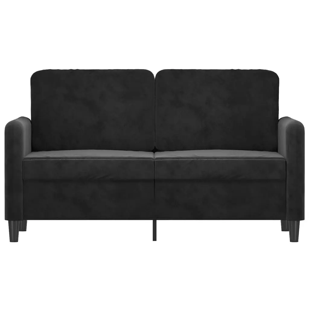 2-Seater Sofa Black 120 cm Velvet 359437