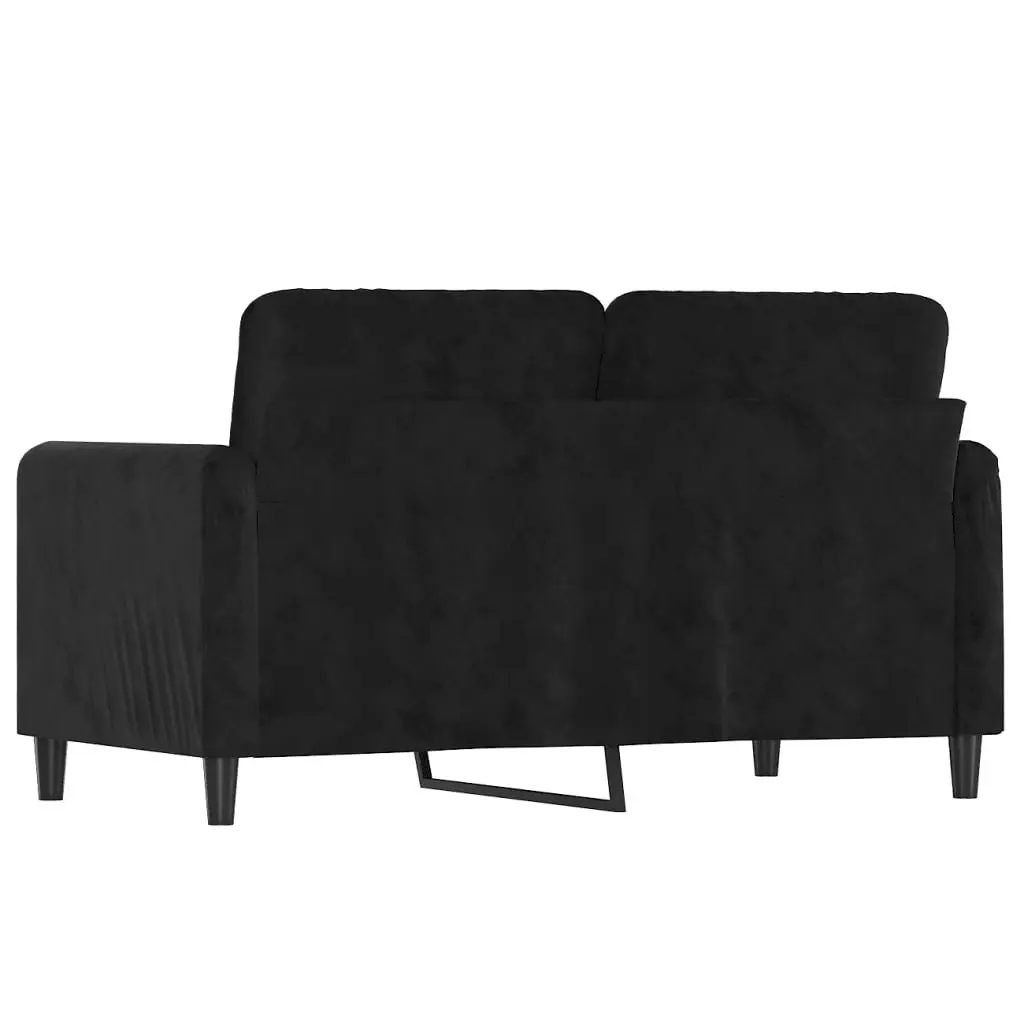 2-Seater Sofa Black 120 cm Velvet 359437