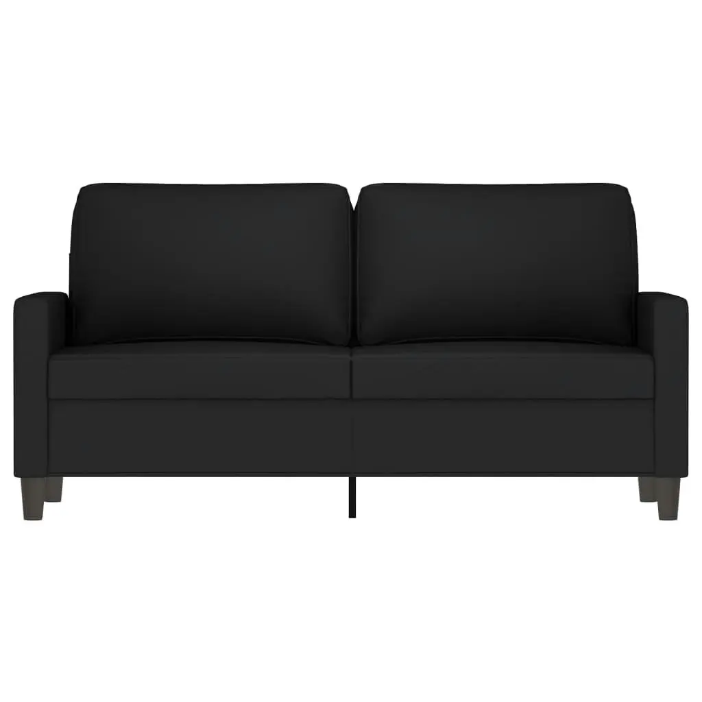 2-Seater Sofa Black 140 cm Velvet 359204