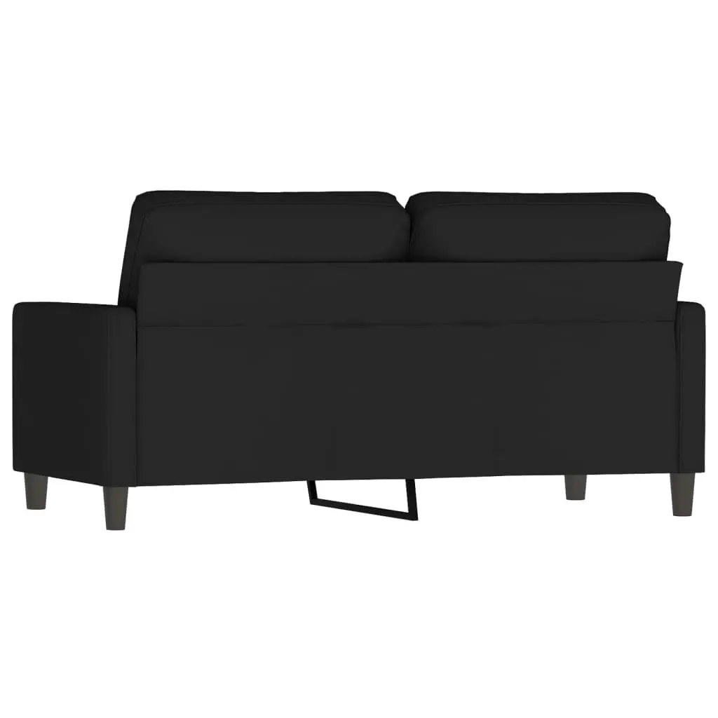 2-Seater Sofa Black 140 cm Velvet 359204