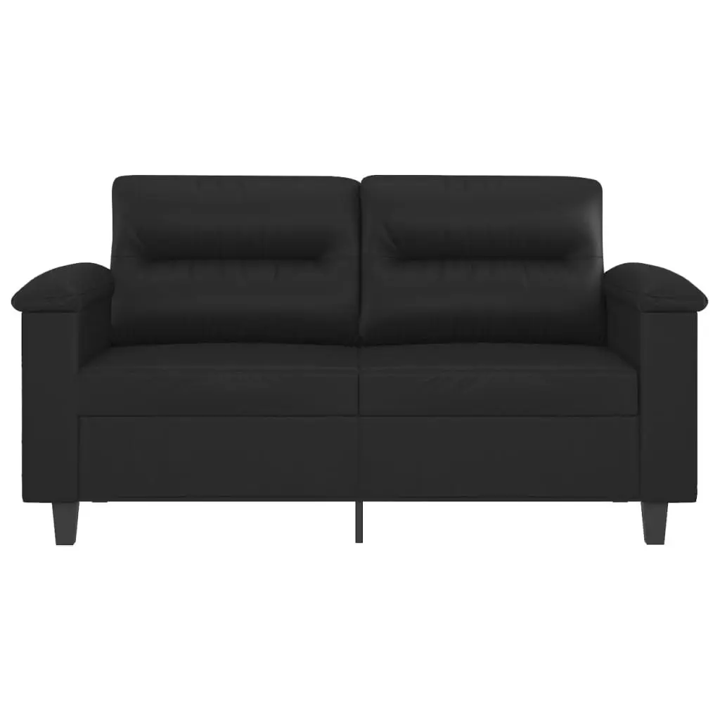 2-Seater Sofa Black 120 cm Faux Leather 359578