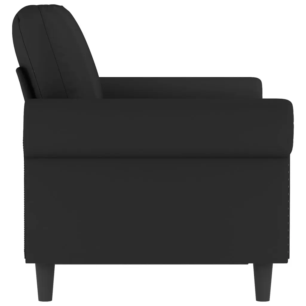 2-Seater Sofa Black 120 cm Velvet 359524