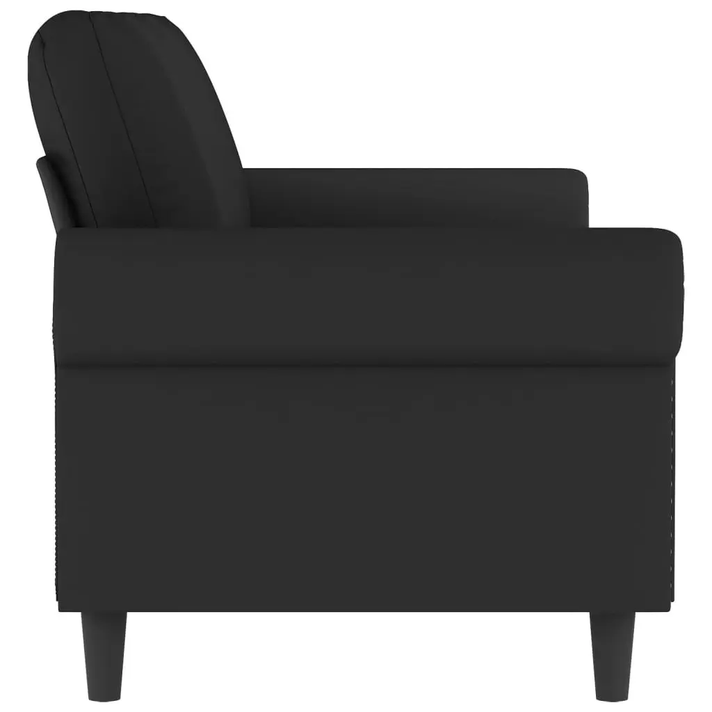 3-Seater Sofa Black 180 cm Velvet 359544