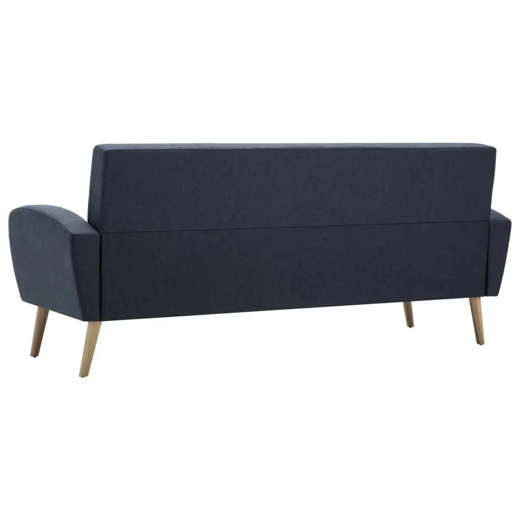 3-Seater Sofa Fabric Dark Grey 246990