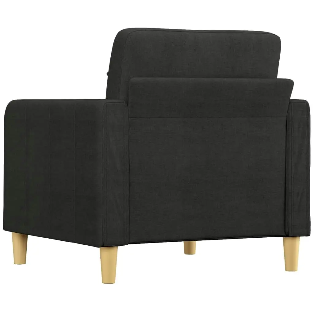 Sofa Chair Black 60 cm Fabric 359079