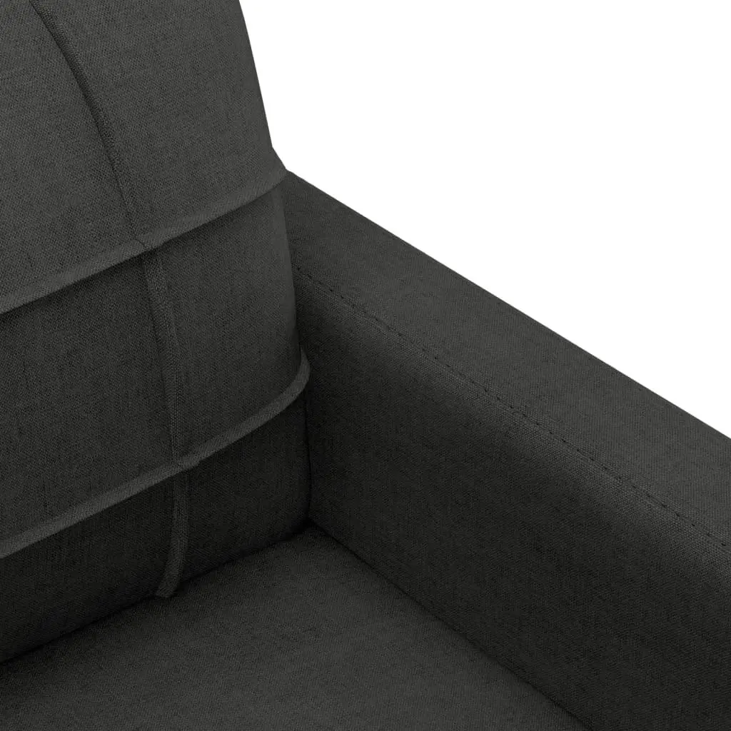 Sofa Chair Black 60 cm Fabric 359079