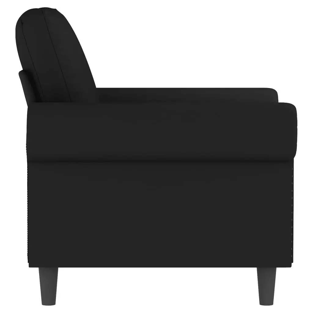 Sofa Chair Black 60 cm Velvet 359514