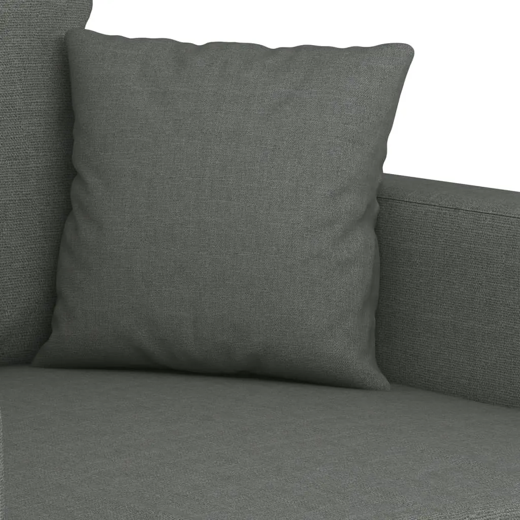 Sofa Chair Dark Grey 60 cm Fabric 359252