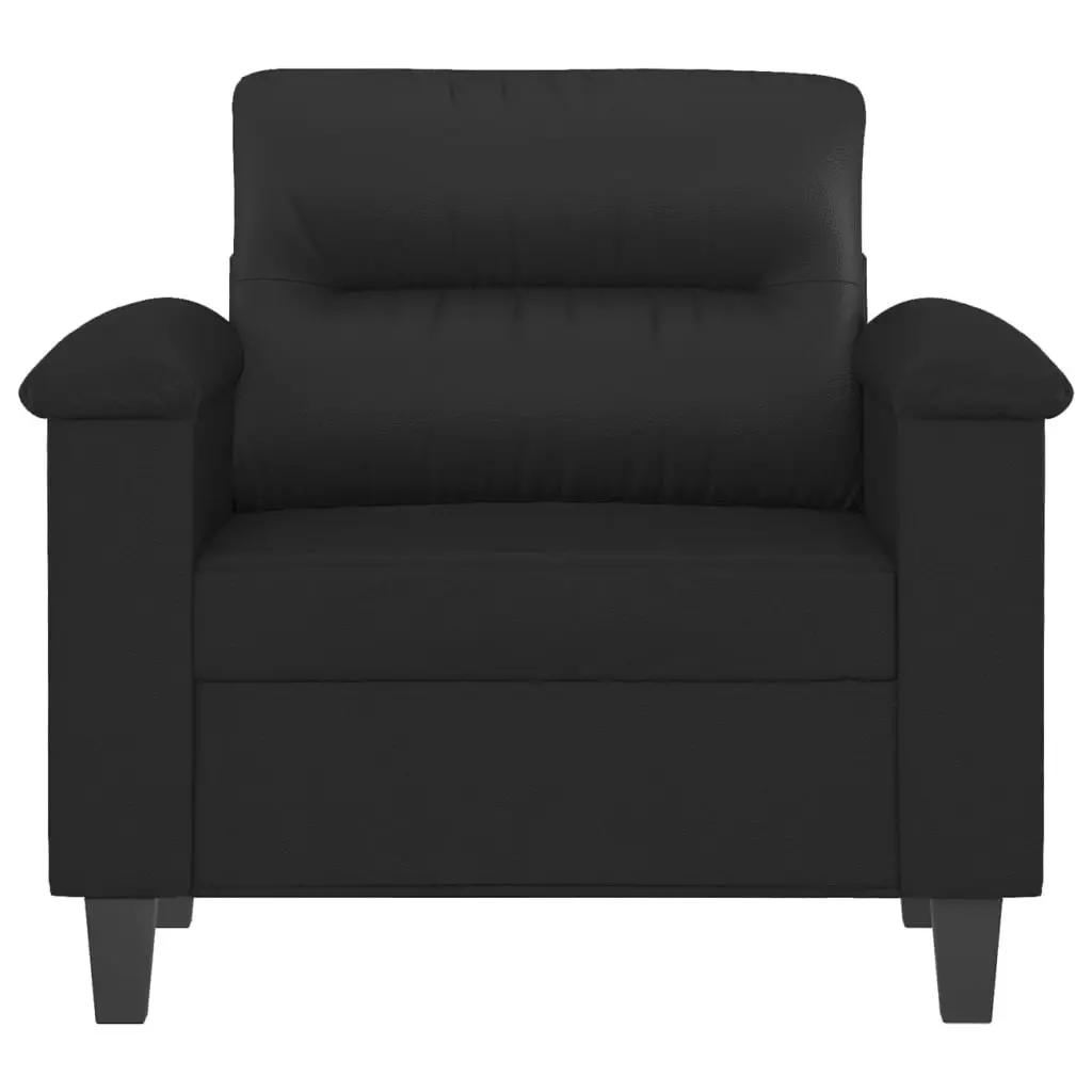 Sofa Chair Black 60 cm Faux Leather 359573