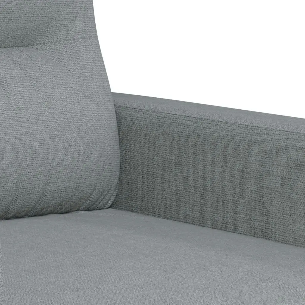 Sofa Chair Light Grey 60 cm Fabric 359219