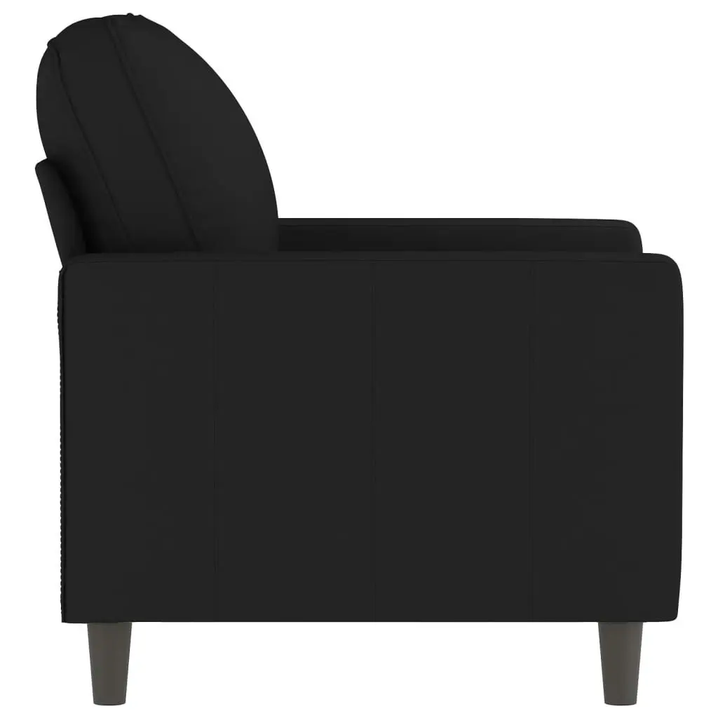 Sofa Chair Black 60 cm Velvet 359184