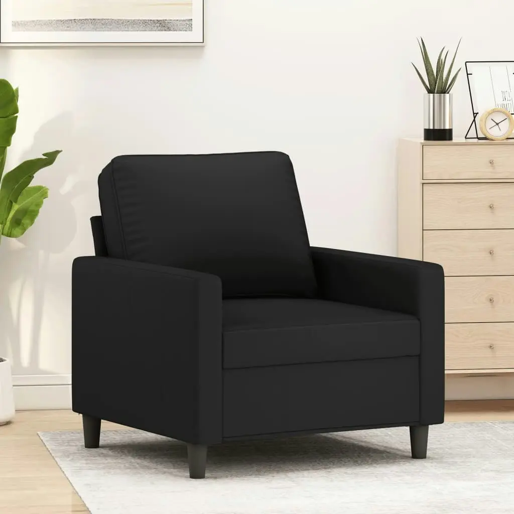 Sofa Chair Black 60 cm Velvet 359184