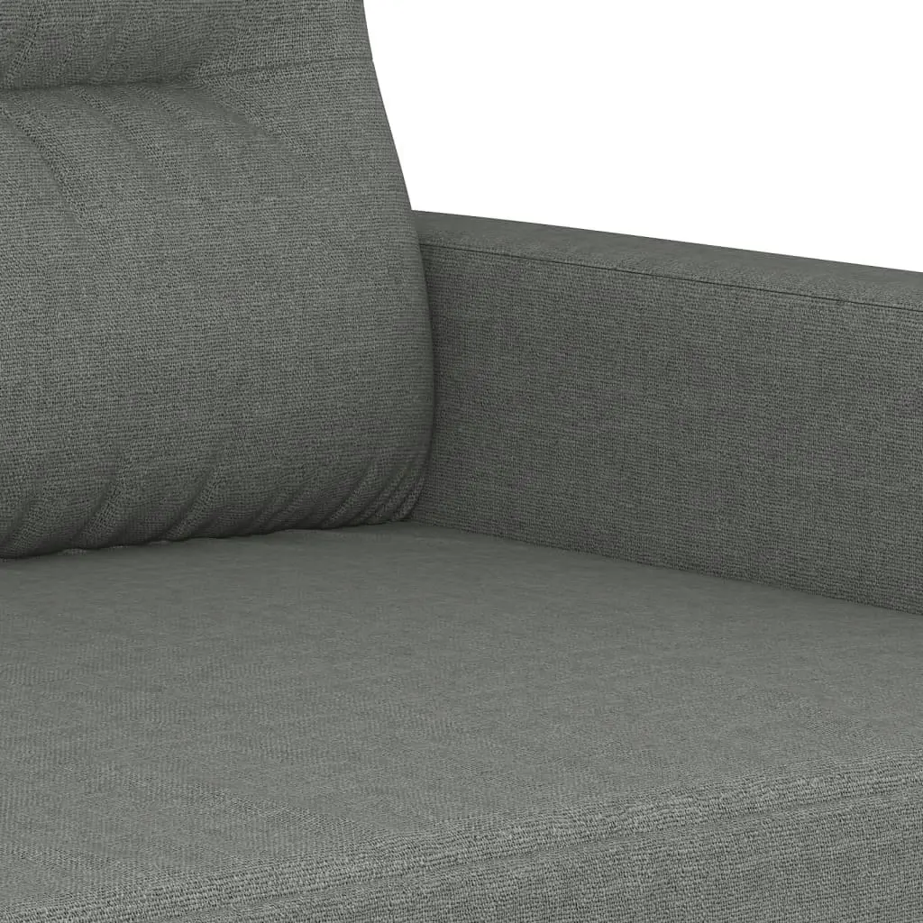 Sofa Chair Dark Grey 60 cm Fabric 359220