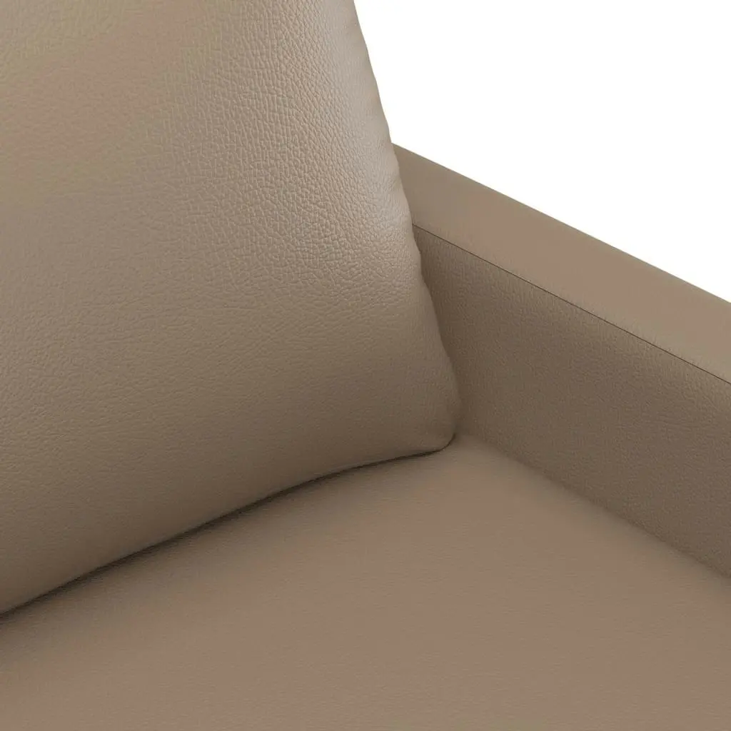 Sofa Chair Cappuccino 60 cm Faux Leather 348666