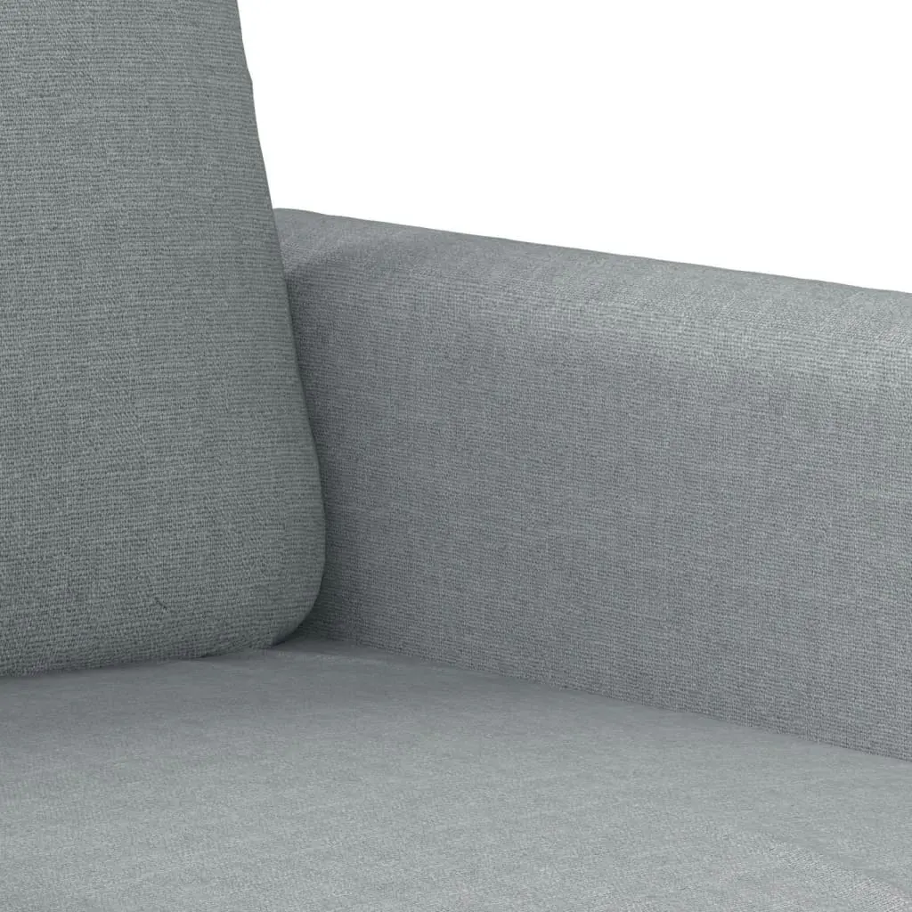 Sofa Chair Light Grey 60 cm Fabric 359462