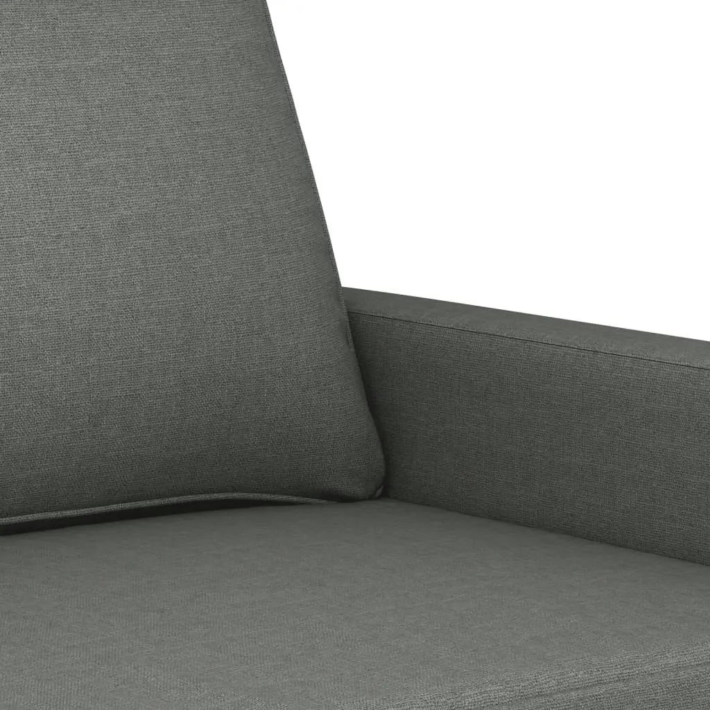 Sofa Chair Dark Grey 60 cm Fabric 359148