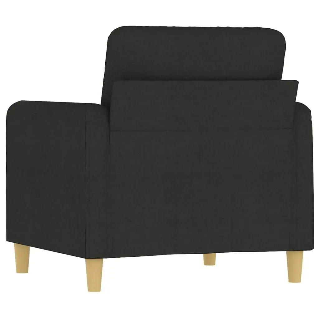 Sofa Chair Black 60 cm Fabric 359466