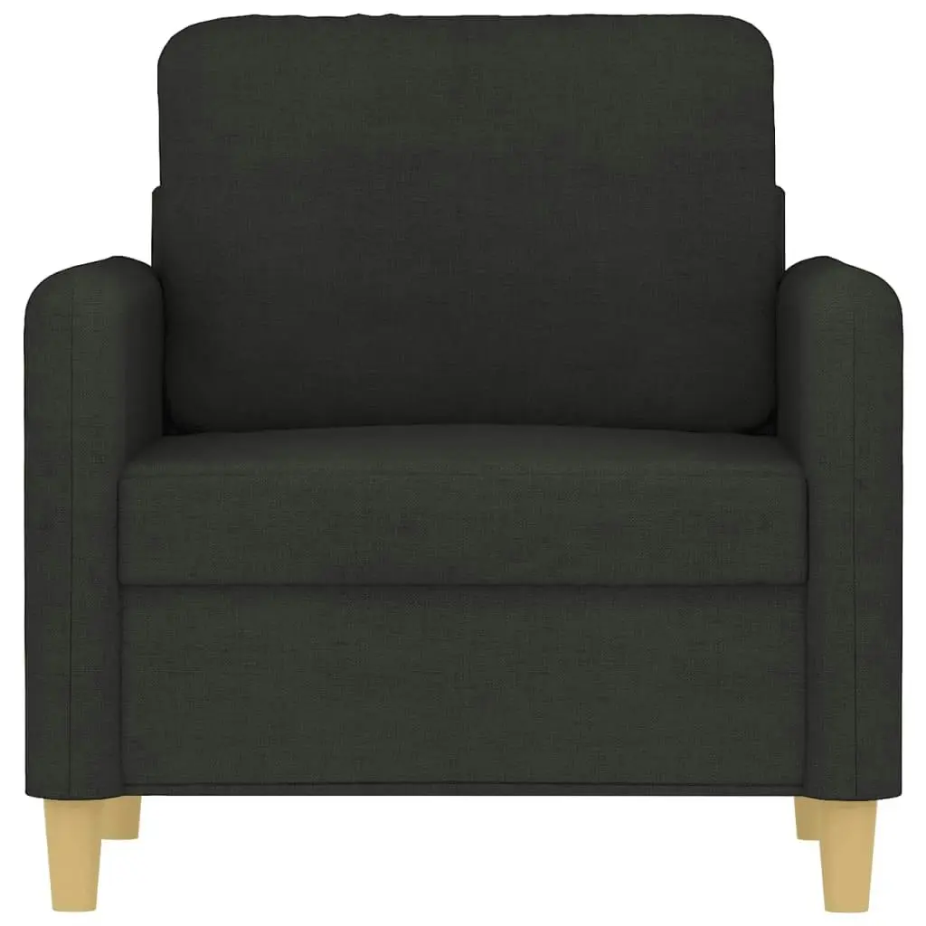 Sofa Chair Black 60 cm Fabric 359466