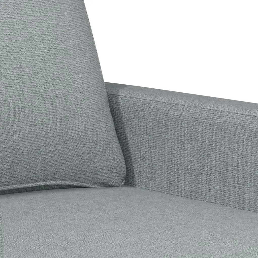 Sofa Chair Light Grey 60 cm Fabric 359147