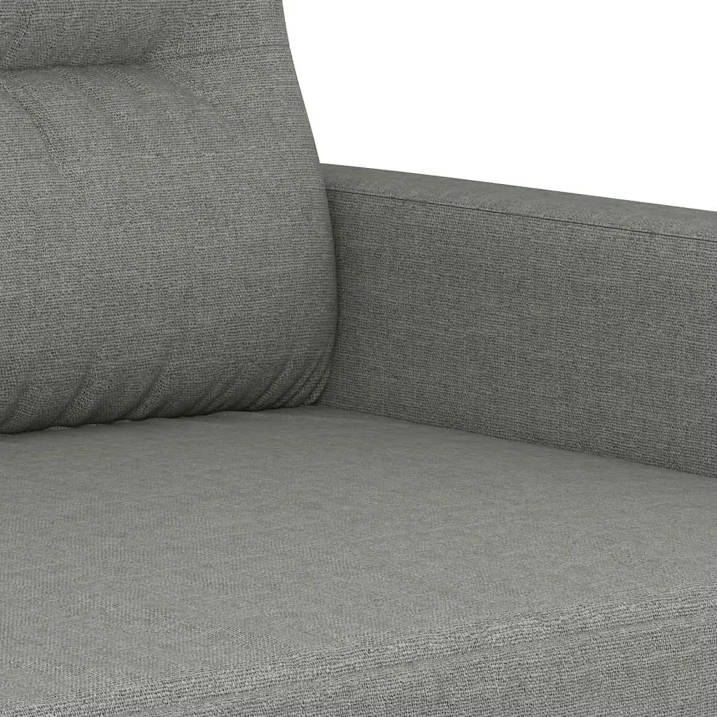 Sofa Chair Dark Grey 60 cm Fabric 348776