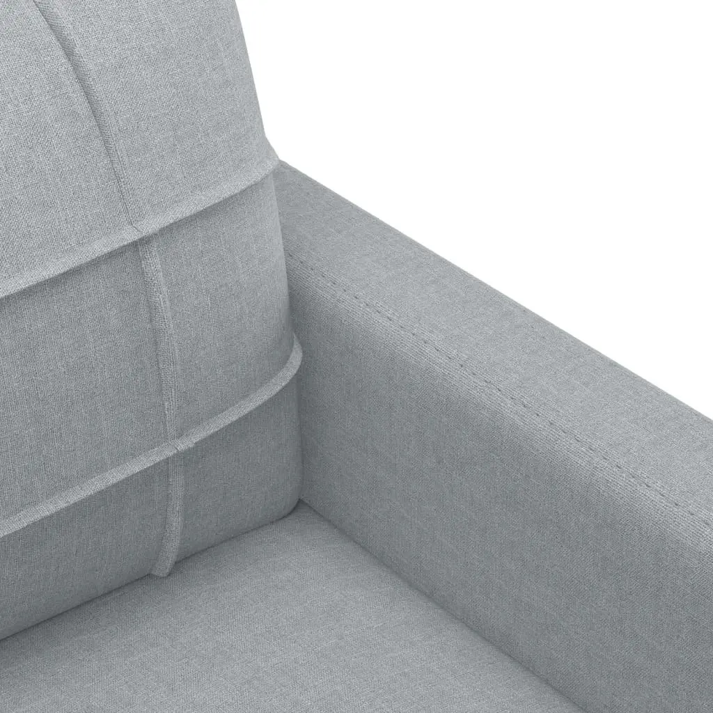 Sofa Chair Light Grey 60 cm Fabric 359075