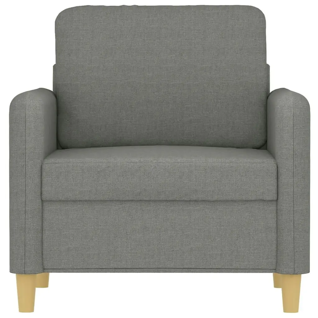 Sofa Chair Dark Grey 60 cm Fabric 349074