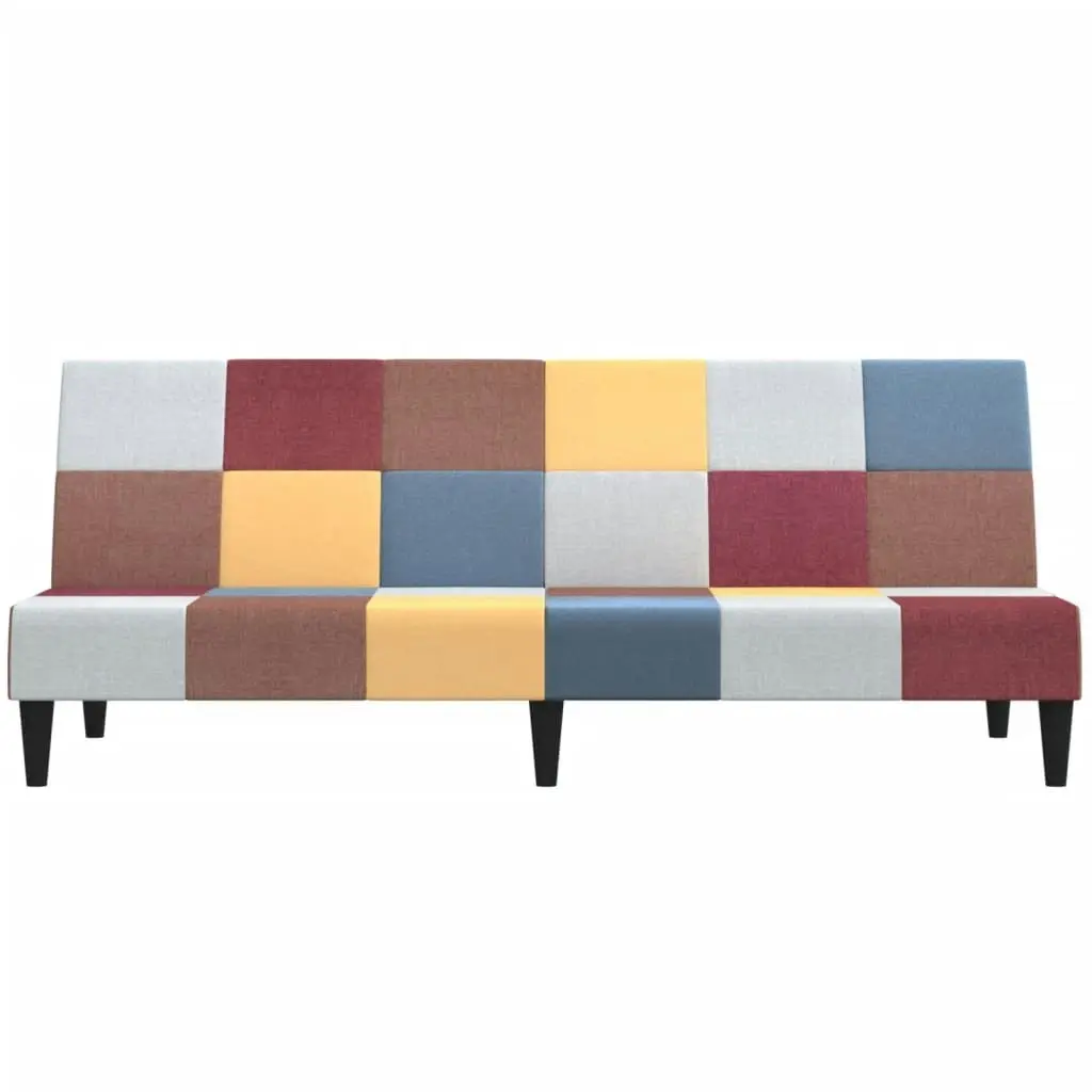 2-Seater Sofa Bed Fabric 375824