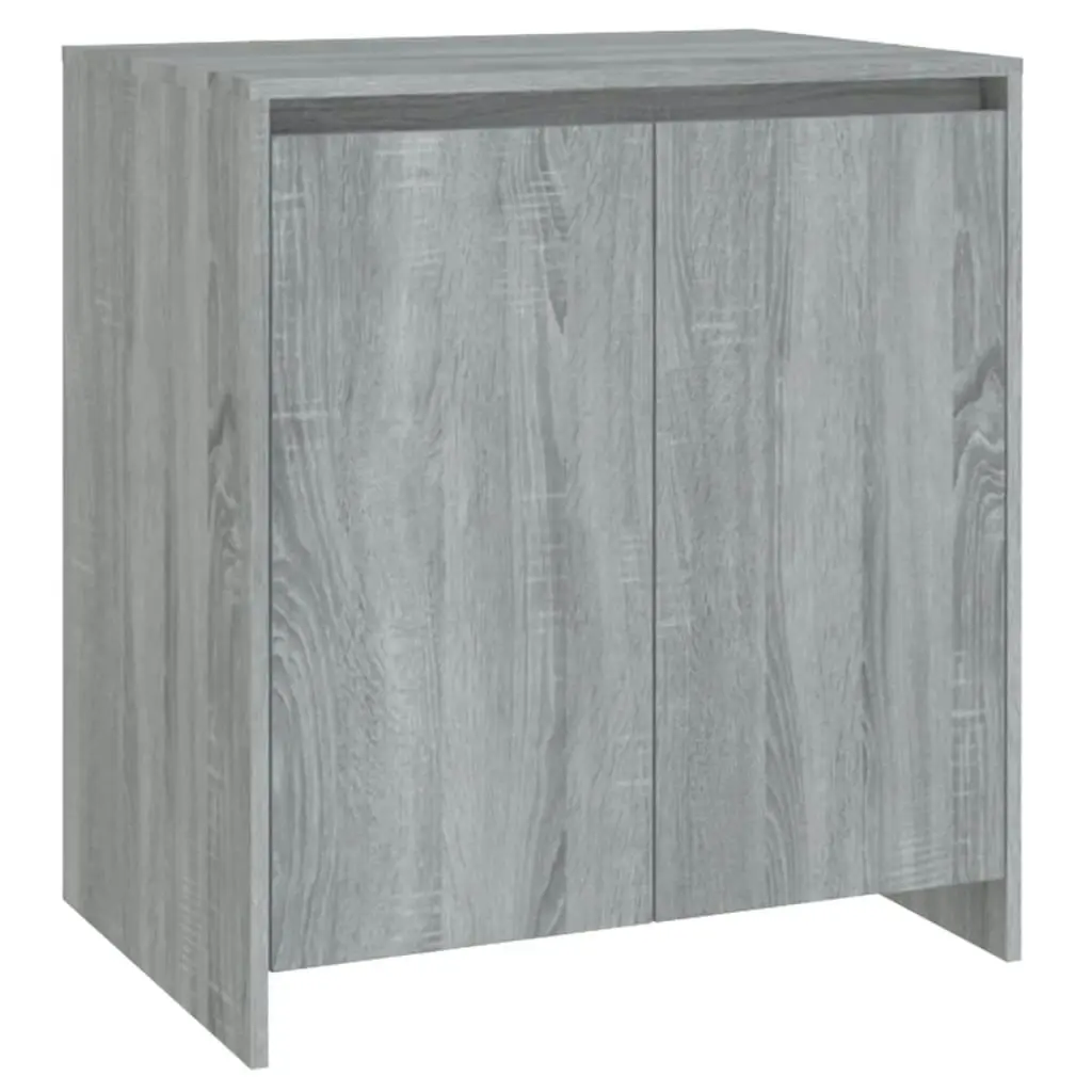 2 Piece Sideboard Grey Sonoma Engineered Wood 3098063