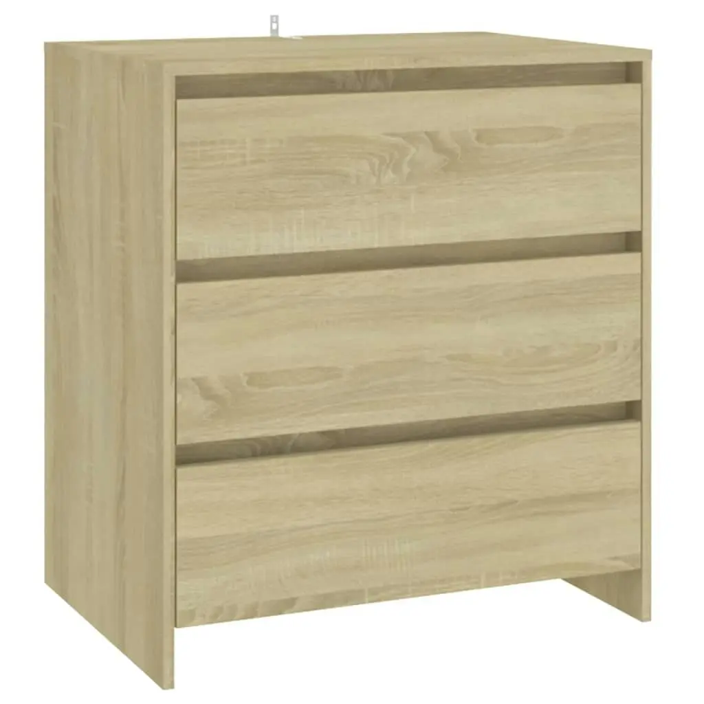 2 Piece Sideboard Sonoma Oak Engineered Wood 3098059