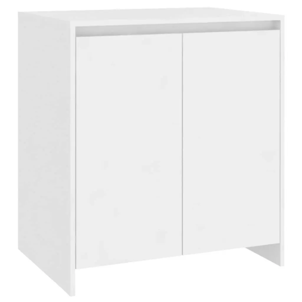 2 Piece Sideboard White Engineered Wood 3098057