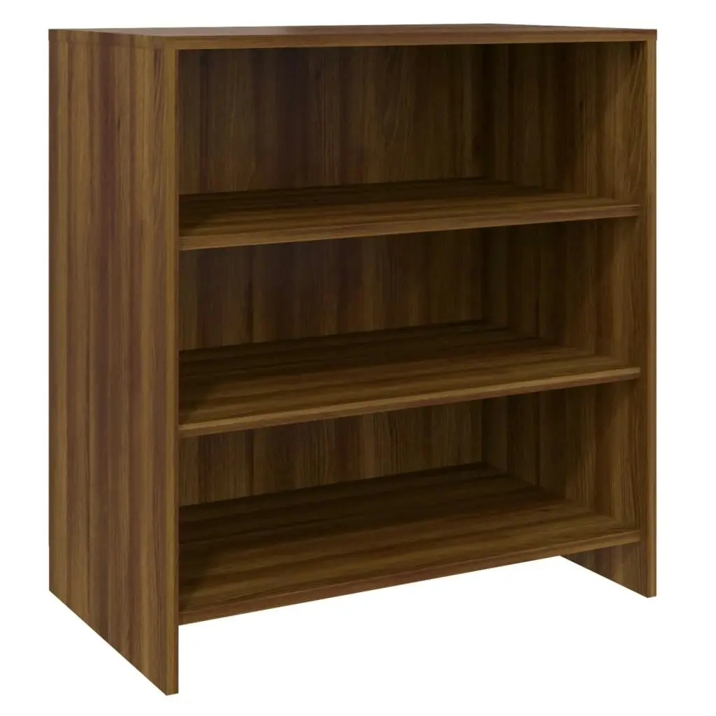 2 Piece Sideboard Brown Oak Engineered Wood 3098088