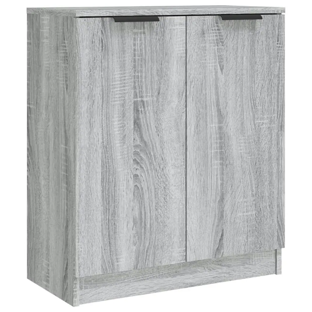 3 Piece Sideboards Grey Sonoma Engineered Wood 3115786