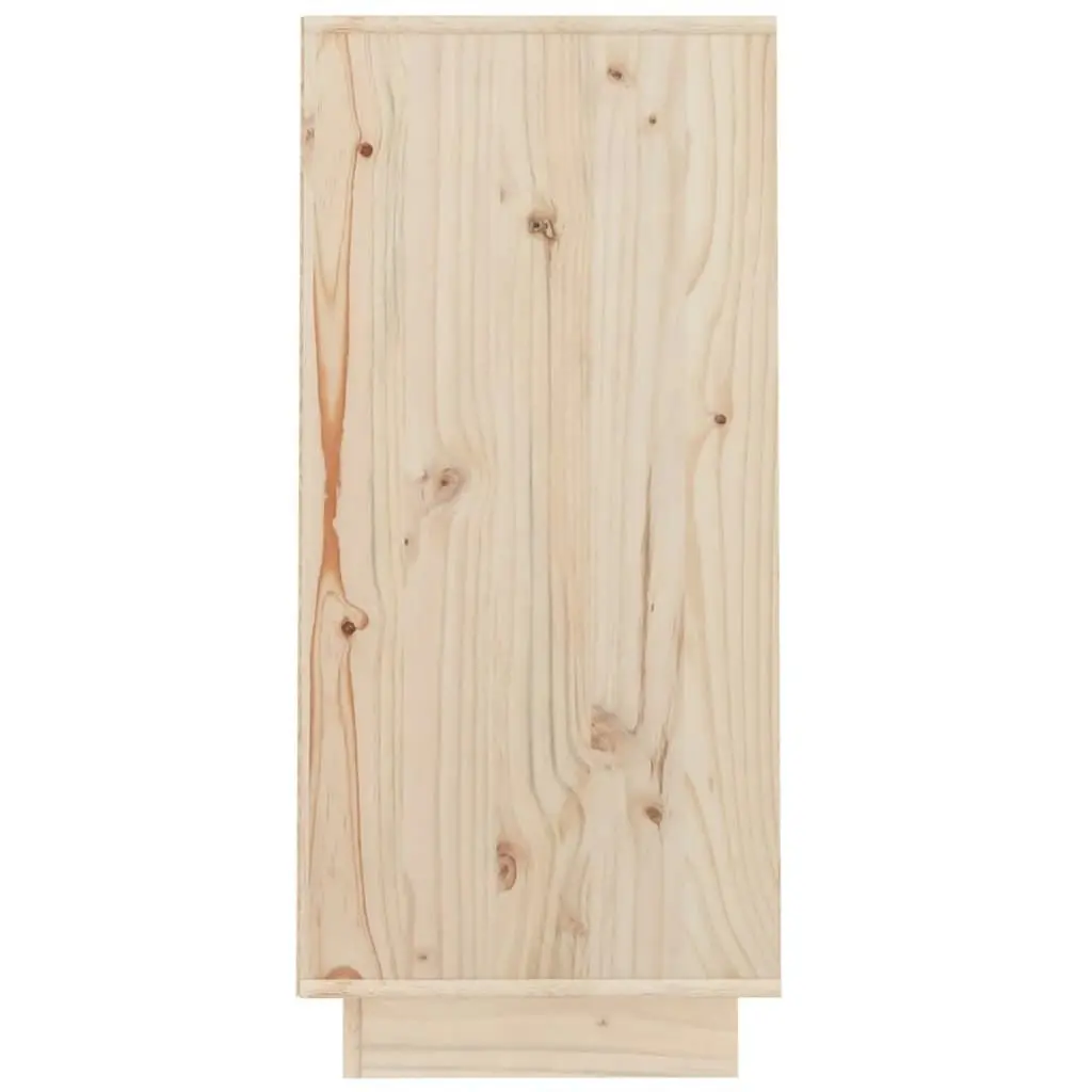 Console Cabinet 60x34x75 cm Solid Wood Pine 813819