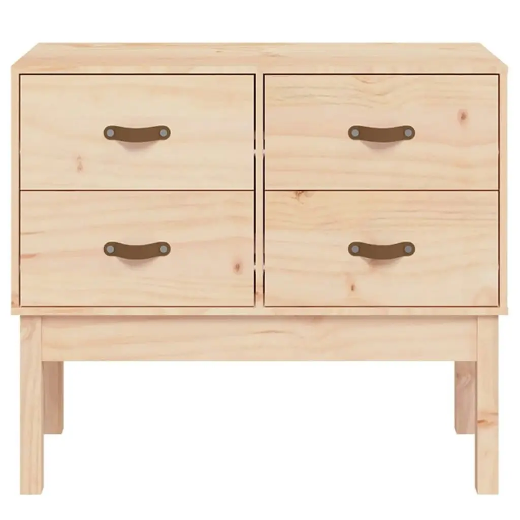 Console Cabinet 90x40x78 cm Solid Wood Pine 821739