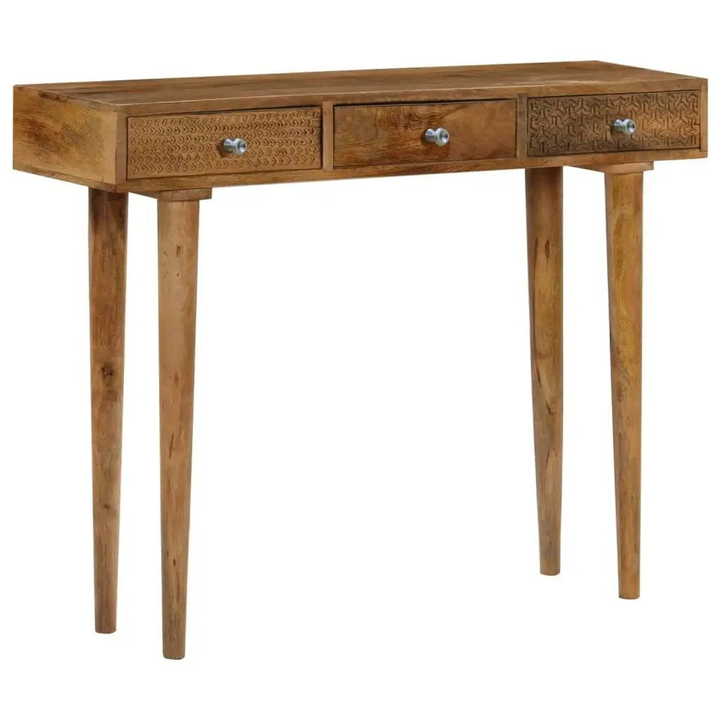 Console Table Solid Mango Wood 102x30x79 cm 246976