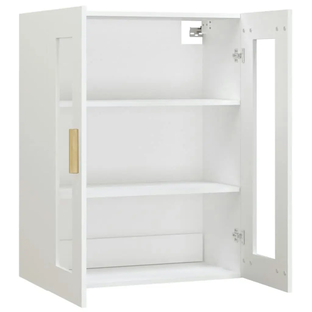 Hanging Wall Cabinet White 69.5x34x90 cm 812276