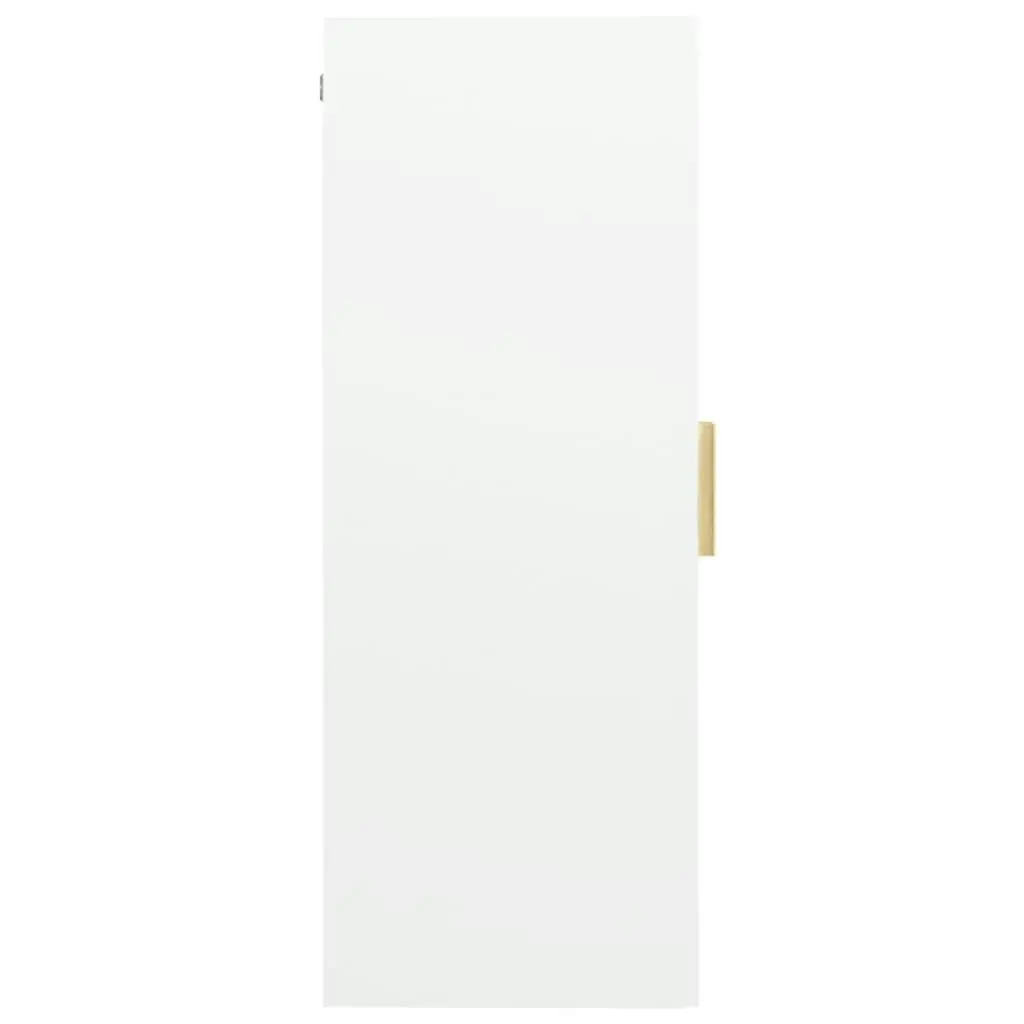 Hanging Wall Cabinet White 69.5x34x90 cm 812276