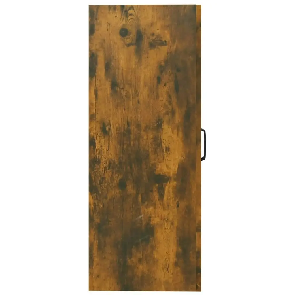 Hanging Wall Cabinet Smoked Oak 69.5x34x90 cm 817390