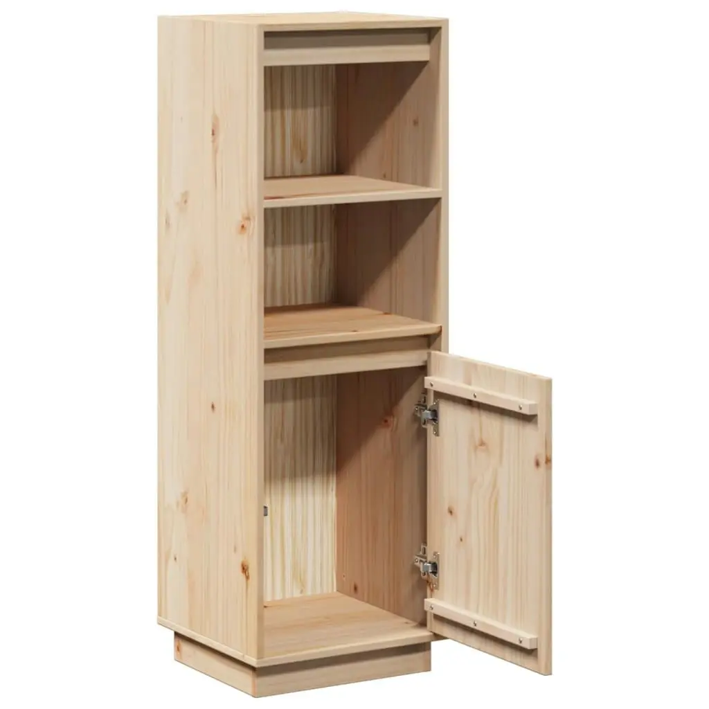 Highboard 37x34x110 cm Solid Wood Pine 813515