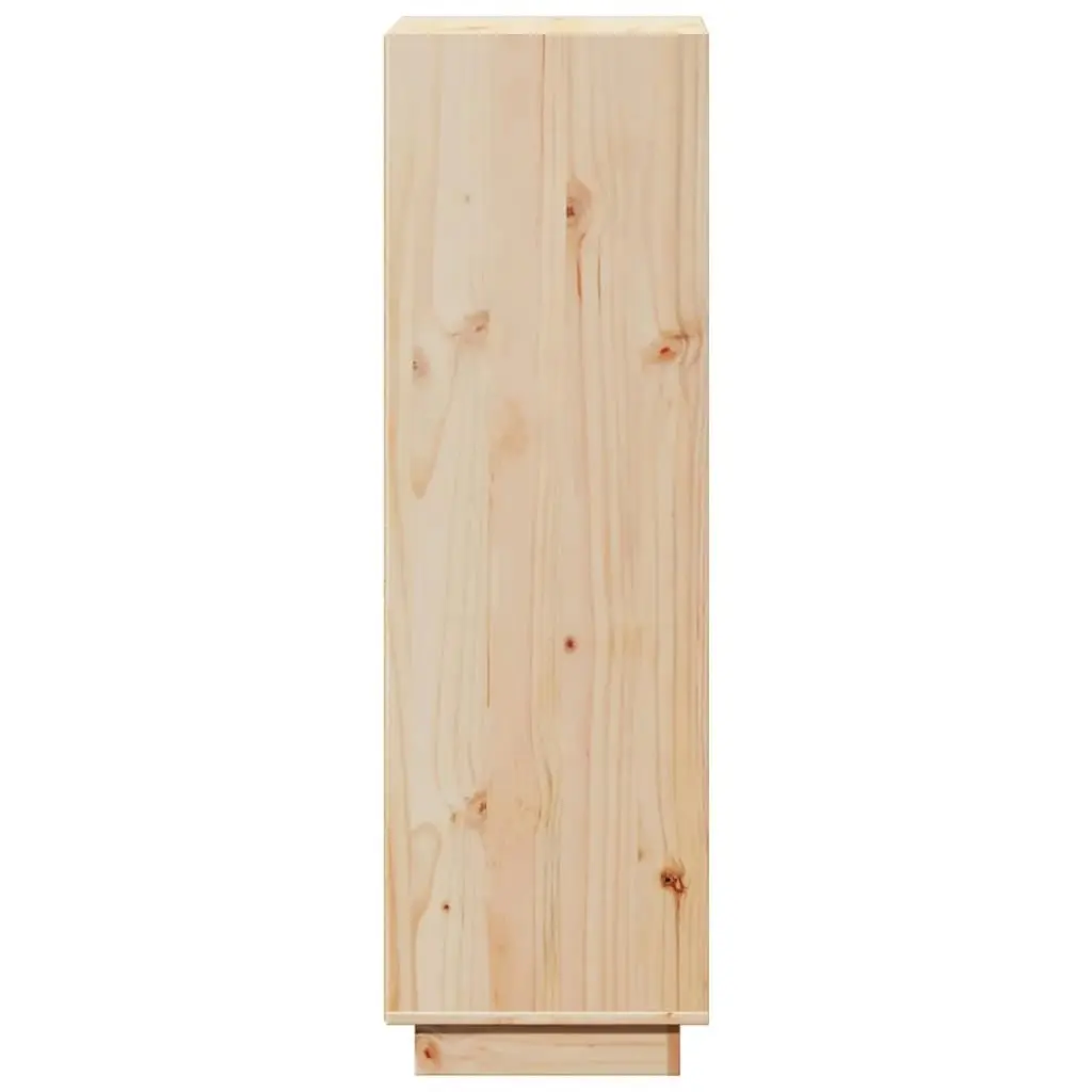 Highboard 37x34x110 cm Solid Wood Pine 813515