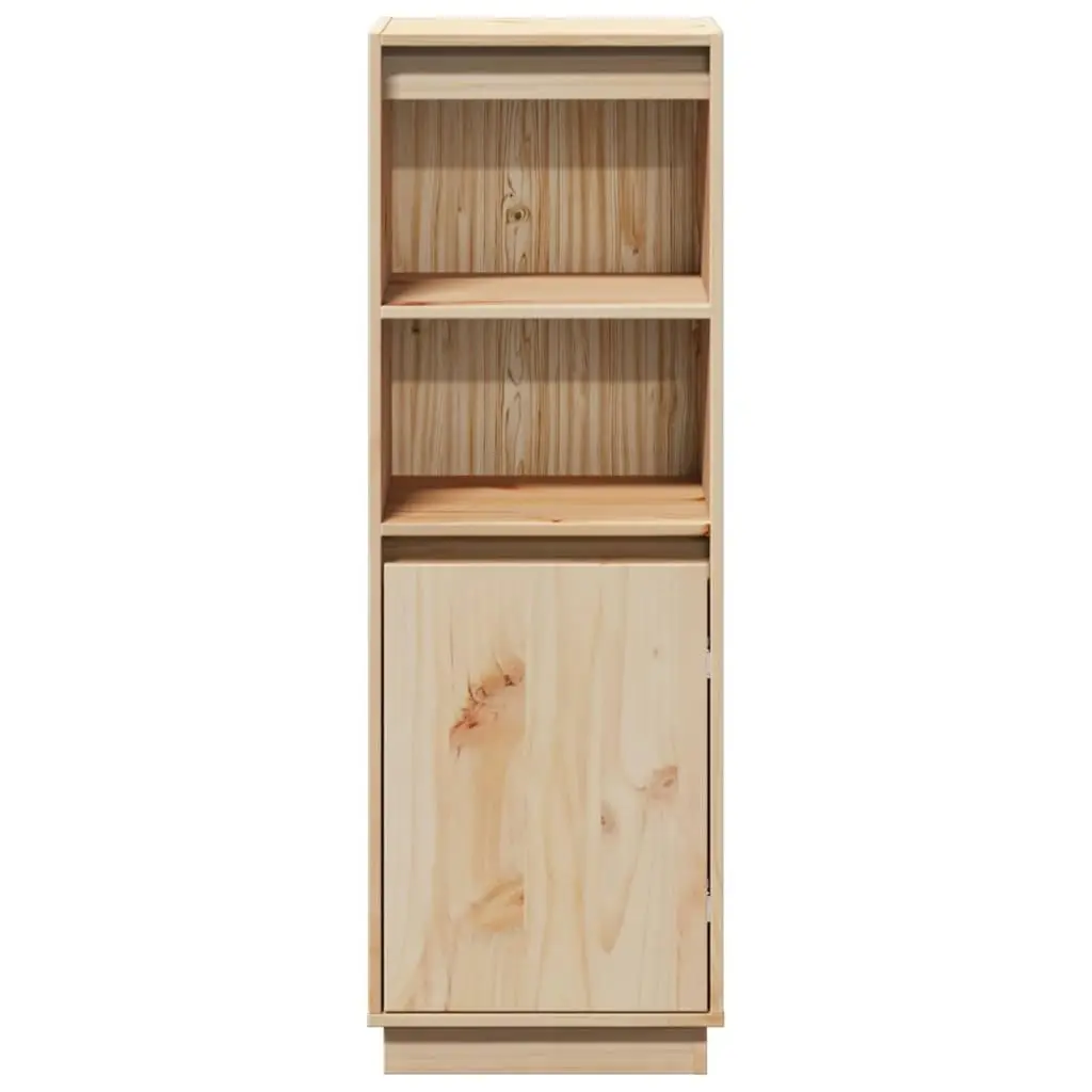 Highboard 37x34x110 cm Solid Wood Pine 813515