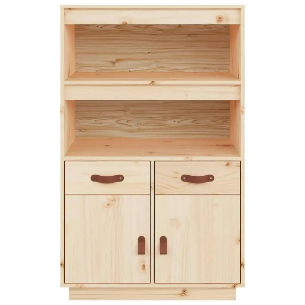 Highboard 67x40x108.5 cm Solid Wood Pine 820157