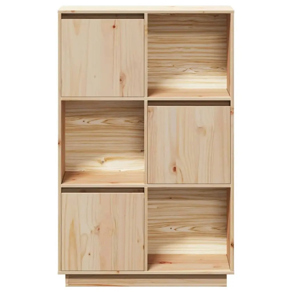 Highboard 74x35x117 cm Solid Wood Pine 814364