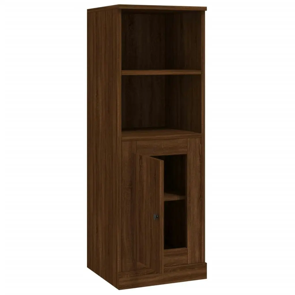 Highboard Brown Oak 36x35.5x103.5 cm Engineered Wood 816327