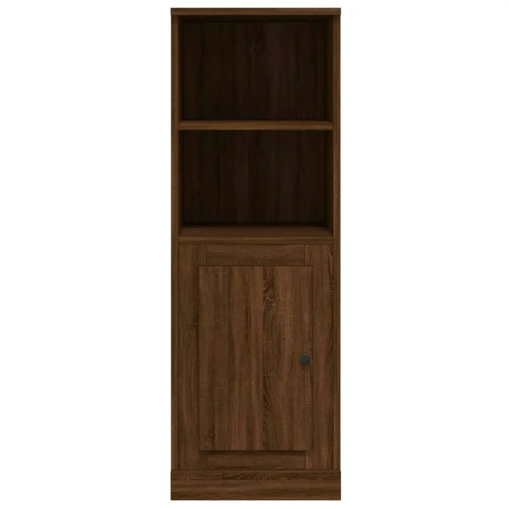 Highboard Brown Oak 36x35.5x103.5 cm Engineered Wood 816327