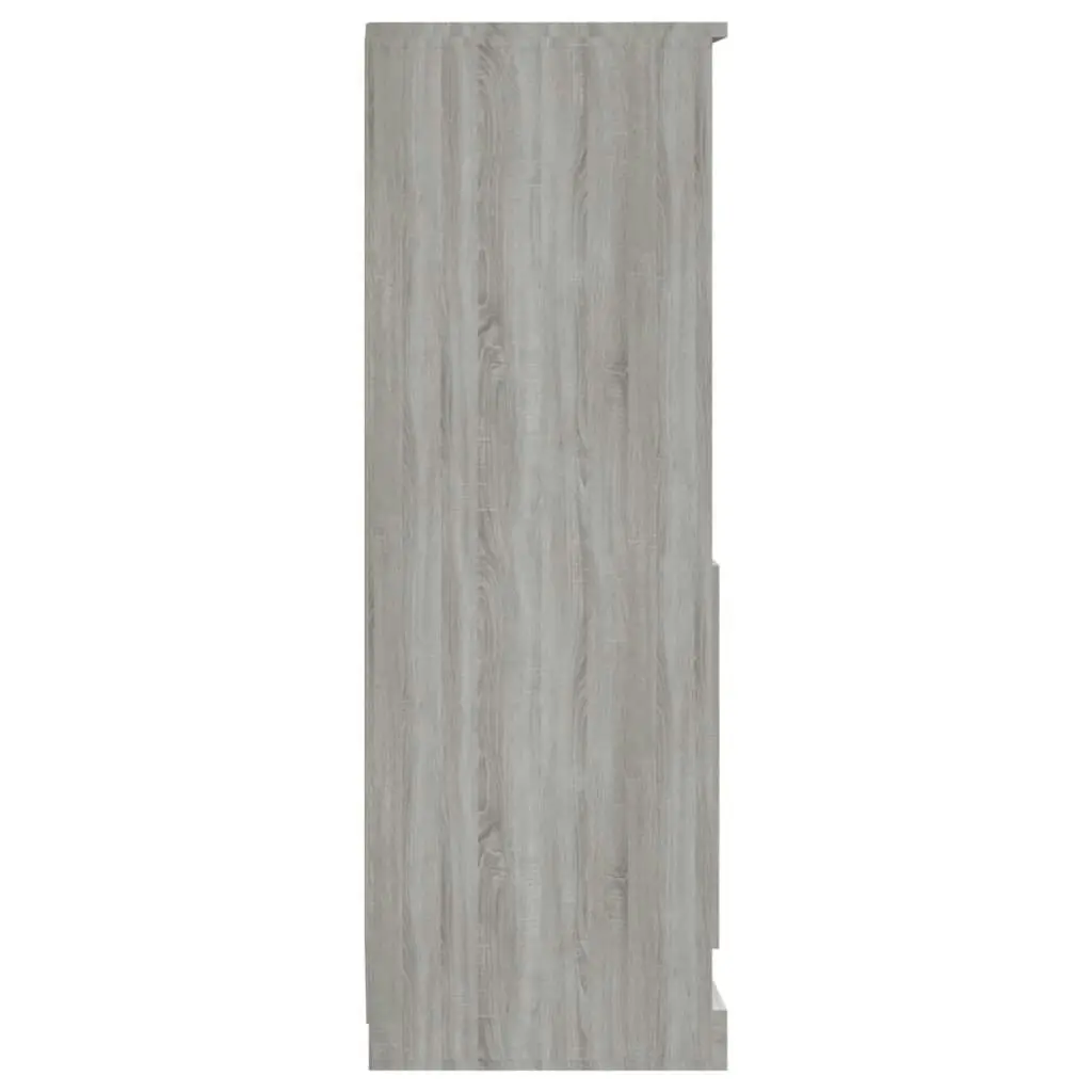 Highboard Grey Sonoma 36x35.5x103.5 cm Engineered Wood 816326