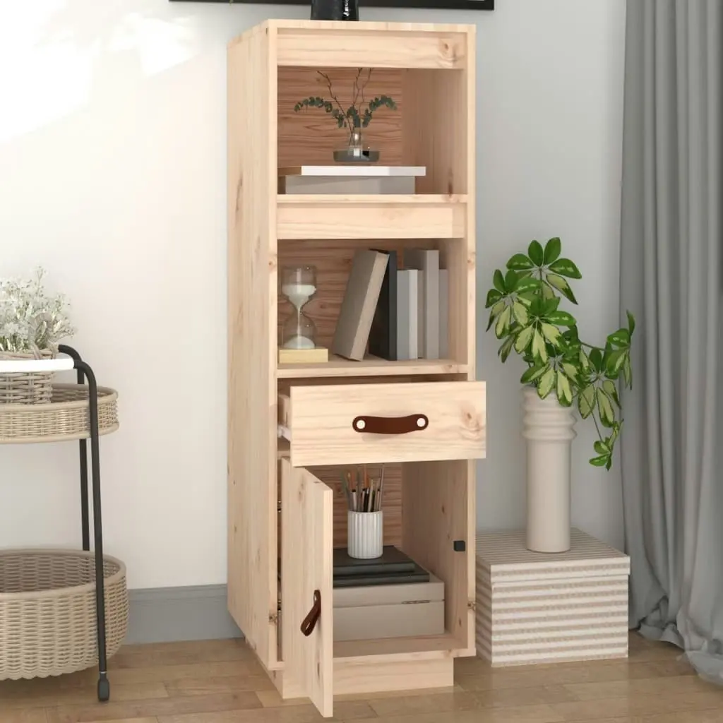 Highboard 34x40x108.5 cm Solid Wood Pine 820152