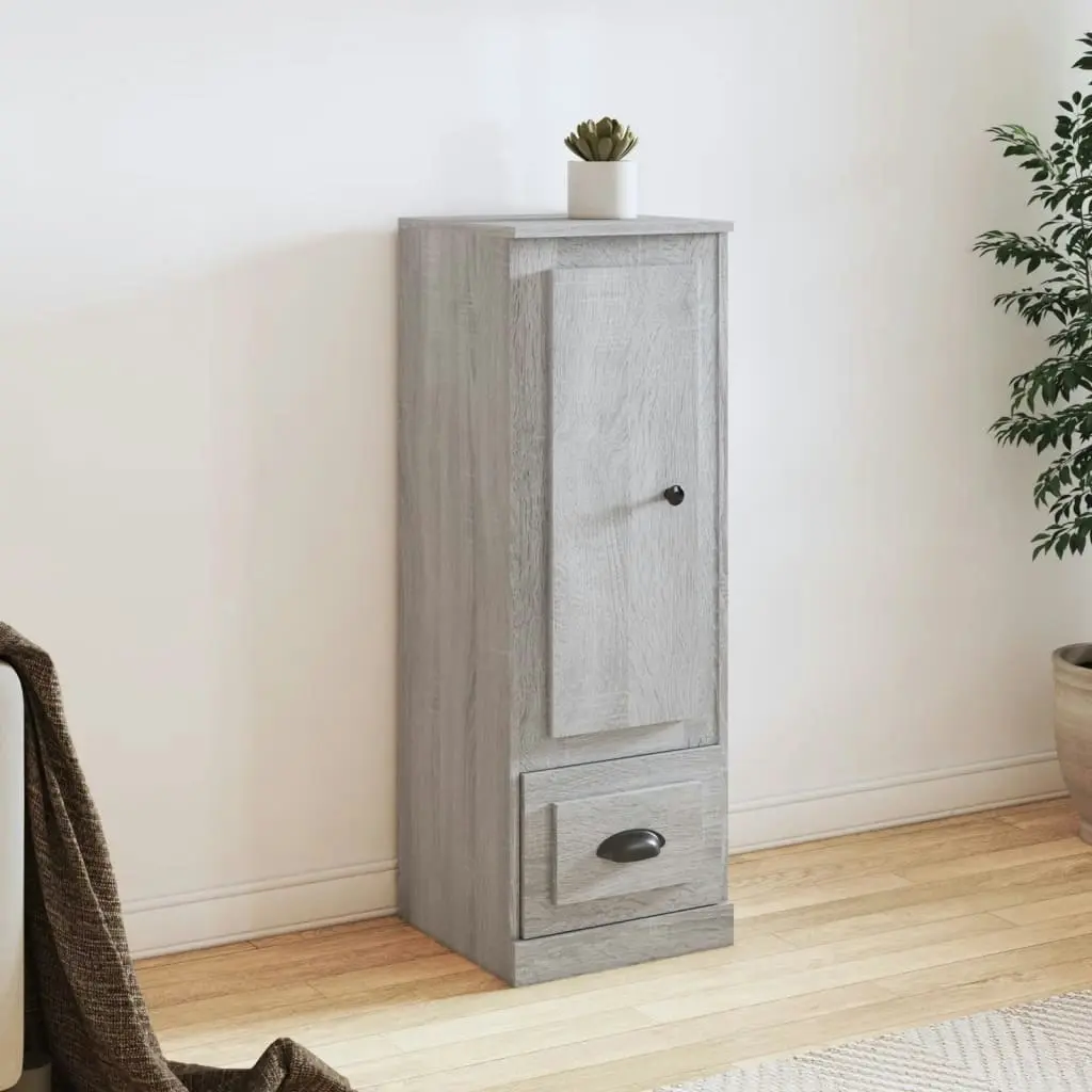 Highboard Grey Sonoma 36x35.5x103.5 cm Engineered Wood 816310