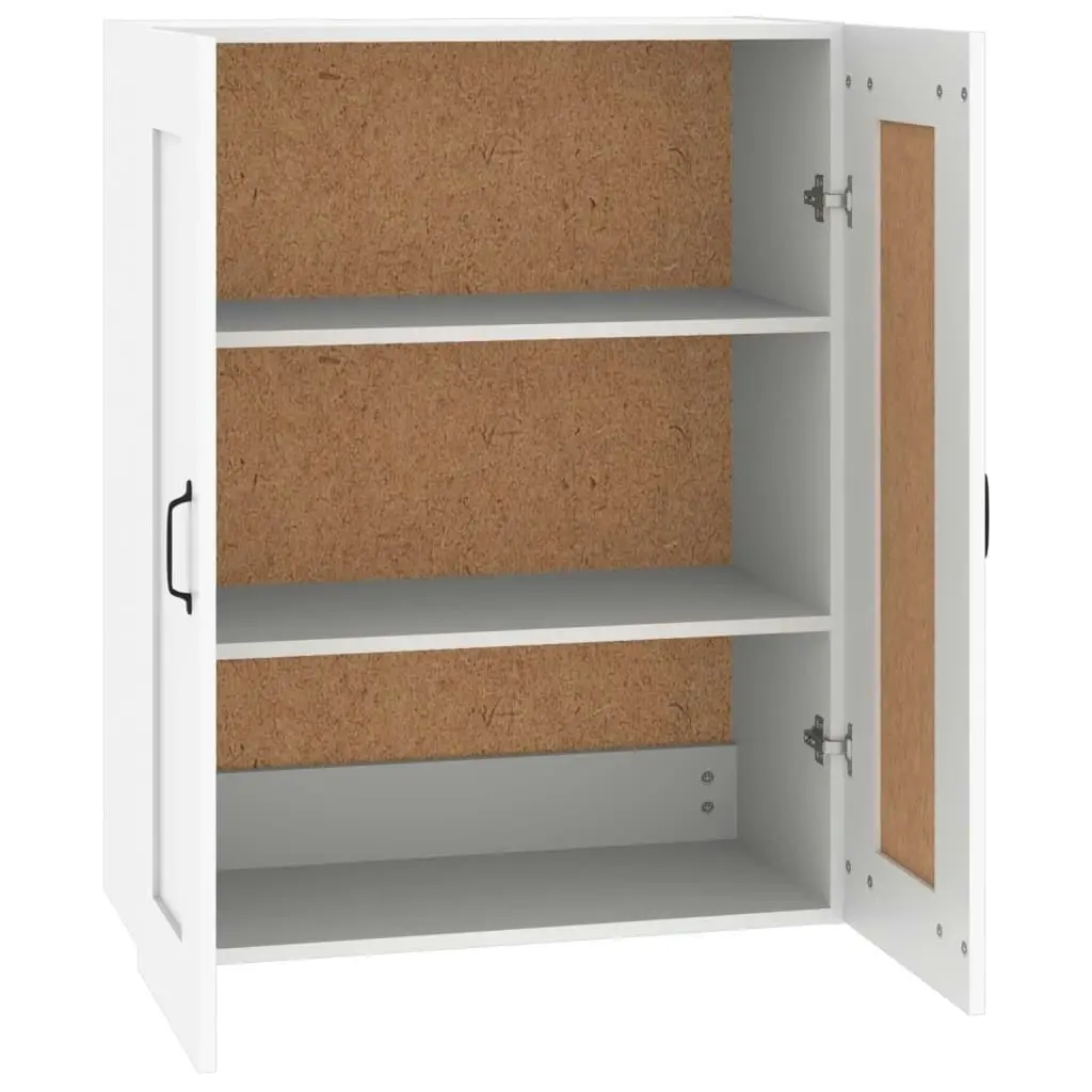 Hanging Wall Cabinet White 69.5x32.5x90 cm 812303